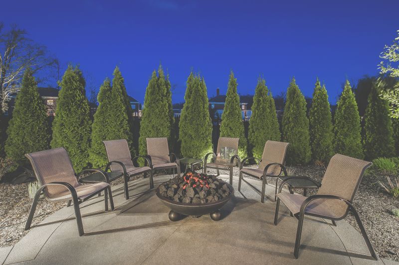 Outdoor Fire Pit with Seating