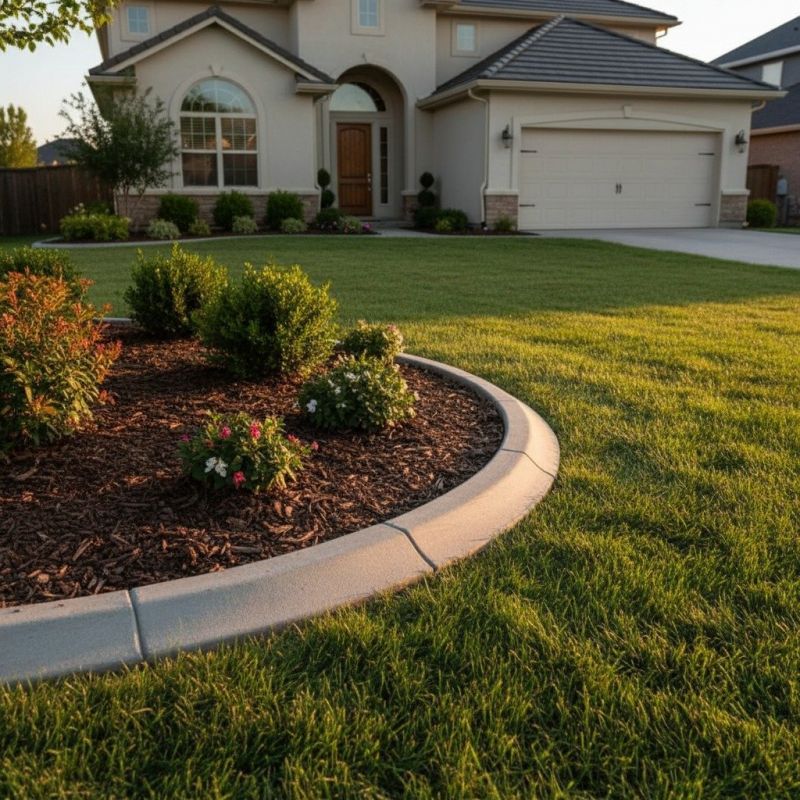 Flowerbed Curbing Installation in Citrus County, FL