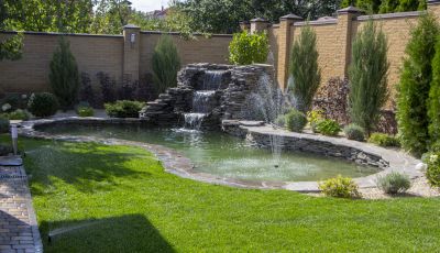 Garden Fountain Installation in Honolulu, HI