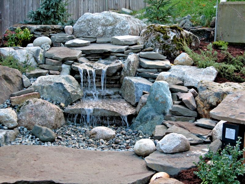 Garden Waterfall Installation in Honolulu, HI