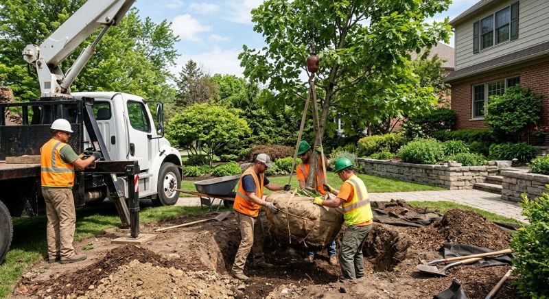 Oak Tree Planting in Honolulu, HI