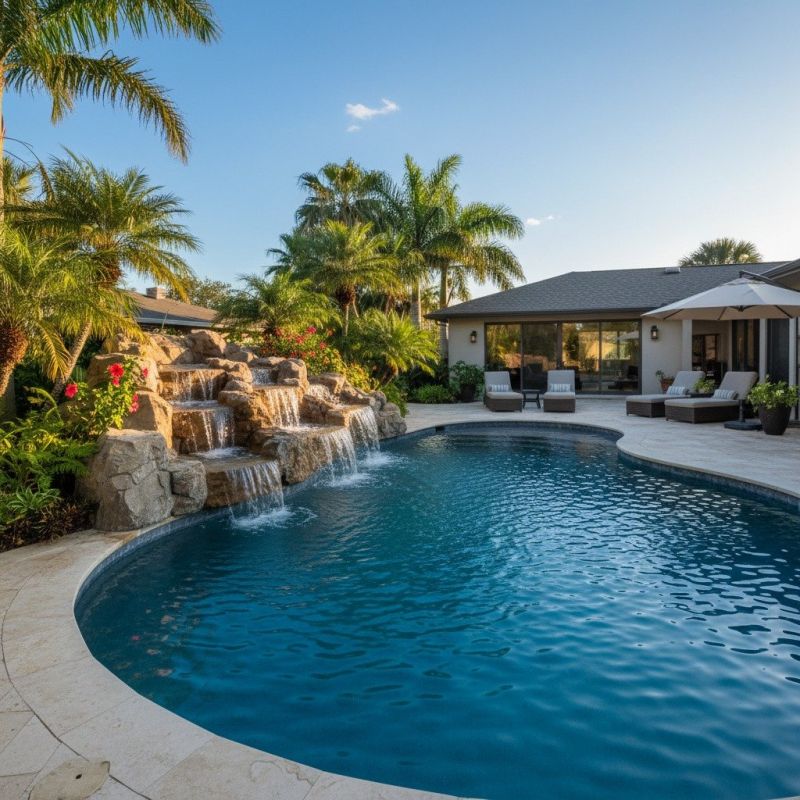 Waterfall Landscaping in Honolulu, HI